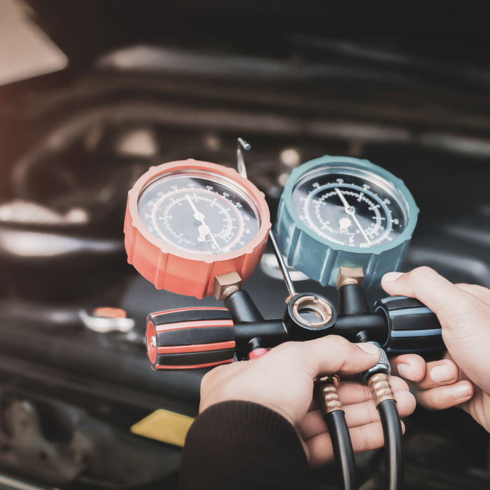 car air conditioner and leak detection service